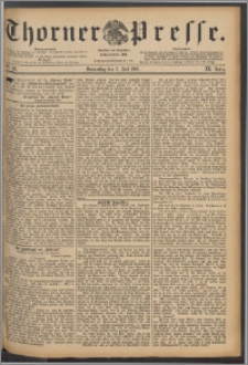 Thorner Presse 1891, Jg. IX, Nro. 151 + Beilage