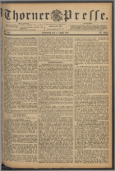 Thorner Presse 1891, Jg. IX, Nro. 181