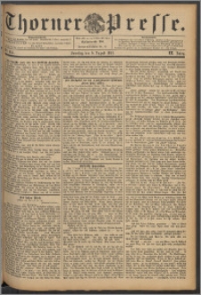 Thorner Presse 1891, Jg. IX, Nro. 184 + Beilage, Beilagenwerbung