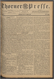 Thorner Presse 1891, Jg. IX, Nro. 198