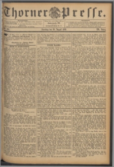 Thorner Presse 1891, Jg. IX, Nro. 202 + Beilage