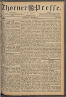 Thorner Presse 1891, Jg. IX, Nro. 208 + Beilage