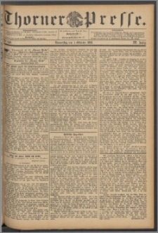 Thorner Presse 1891, Jg. IX, Nro. 229