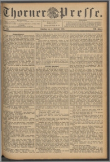Thorner Presse 1891, Jg. IX, Nro. 233 + Beilage
