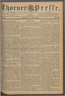 Thorner Presse 1891, Jg. IX, Nro. 243