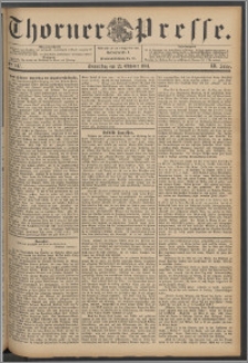 Thorner Presse 1891, Jg. IX, Nro. 247