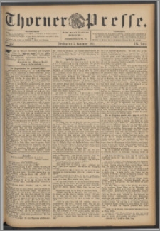 Thorner Presse 1891, Jg. IX, Nro. 257