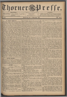 Thorner Presse 1891, Jg. IX, Nro. 259