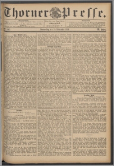 Thorner Presse 1891, Jg. IX, Nro. 265
