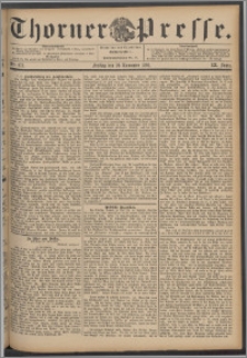 Thorner Presse 1891, Jg. IX, Nro. 272