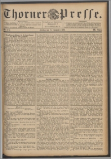 Thorner Presse 1891, Jg. IX, Nro. 278