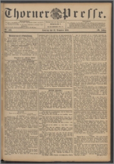 Thorner Presse 1891, Jg. IX, Nro. 298 + 1. Beilage, 2. Beilage