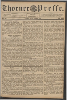 Thorner Presse 1891, Jg. IX, Nro. 303