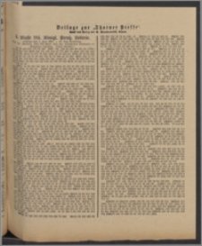 Thorner Presse: 4 Klasse 184. Königl. Preuß. Lotterie 1 Juli 1891 14. Tag