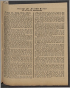 Thorner Presse: 4 Klasse 185. Königl. Preuß. Lotterie 18 November 1891 2. Tag