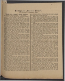 Thorner Presse: 4 Klasse 185. Königl. Preuß. Lotterie 19 November 1891 3. Tag