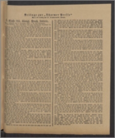 Thorner Presse: 4 Klasse 185. Königl. Preuß. Lotterie 1 Dezember 1891 13. Tag
