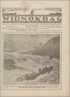 Widnokrąg : ilustrowany kurier tygodniowy, 1926.01.02 nr 1