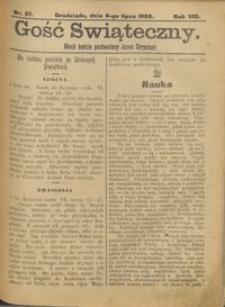 Gość Świąteczny 1902.07.06 R. VIII nr 27