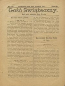 Gość Świąteczny 1903.12.06 R. IX nr 49