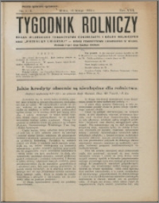 Tygodnik Rolniczy 1933, R. 17 nr 7/8
