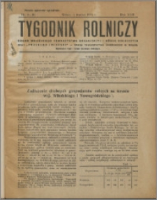 Tygodnik Rolniczy 1933, R. 17 nr 9/10