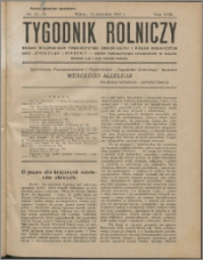 Tygodnik Rolniczy 1933, R. 17 nr 15/16