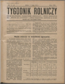 Tygodnik Rolniczy 1933, R. 17 nr 17/18