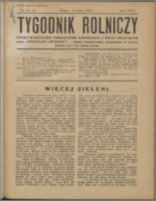 Tygodnik Rolniczy 1933, R. 17 nr 19/20