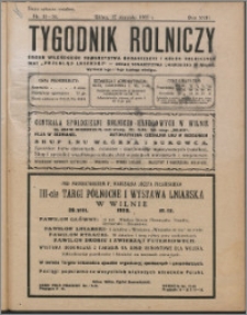 Tygodnik Rolniczy 1933, R. 17 nr 31/32