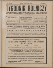 Tygodnik Rolniczy 1933, R. 17 nr 33/34