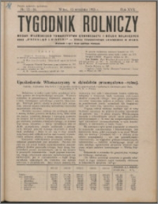 Tygodnik Rolniczy 1933, R. 17 nr 35/36