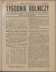 Tygodnik Rolniczy 1933, R. 17 nr 45/46