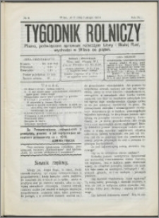 Tygodnik Rolniczy 1914, R. 4 nr 6