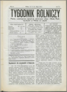 Tygodnik Rolniczy 1914, R. 4 nr 18