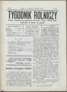 Tygodnik Rolniczy 1914, R. 4 nr 22