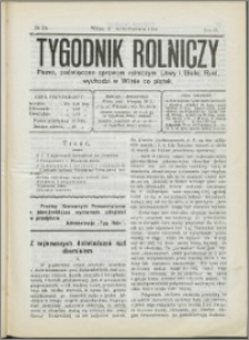 Tygodnik Rolniczy 1914, R. 4 nr 23