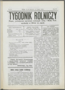 Tygodnik Rolniczy 1914, R. 4 nr 25