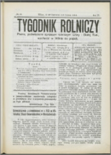 Tygodnik Rolniczy 1914, R. 4 nr 26