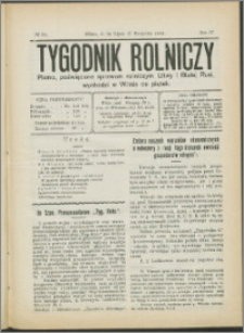 Tygodnik Rolniczy 1914, R. 4 nr 30