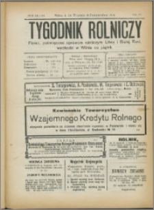 Tygodnik Rolniczy 1914, R. 4 nr 38/39