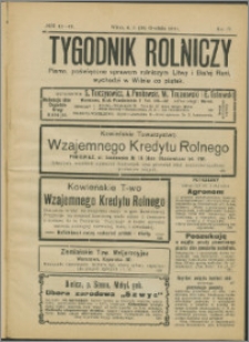 Tygodnik Rolniczy 1914, R. 4 nr 48/49