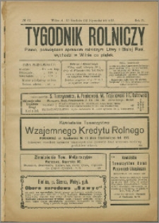 Tygodnik Rolniczy 1914, R. 4 nr 52