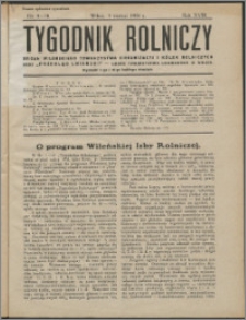 Tygodnik Rolniczy 1934, R. 18 nr 9/10