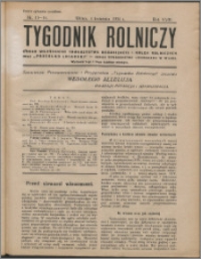 Tygodnik Rolniczy 1934, R. 18 nr 13/14