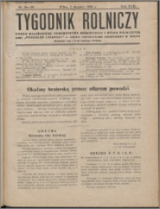 Tygodnik Rolniczy 1934, R. 18 nr 29/30