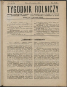 Tygodnik Rolniczy 1934, R. 18 nr 35/36