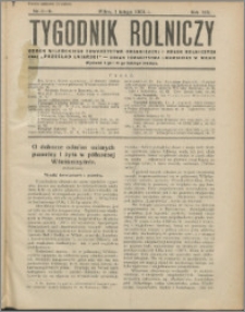 Tygodnik Rolniczy 1935, R. 19 nr 5/6