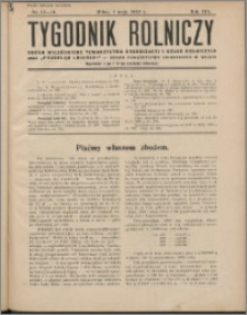 Tygodnik Rolniczy 1935, R. 19 nr 17/18