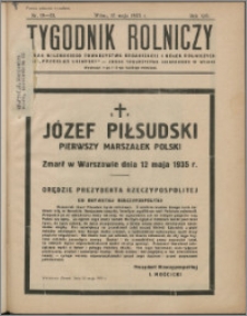 Tygodnik Rolniczy 1935, R. 19 nr 19/20